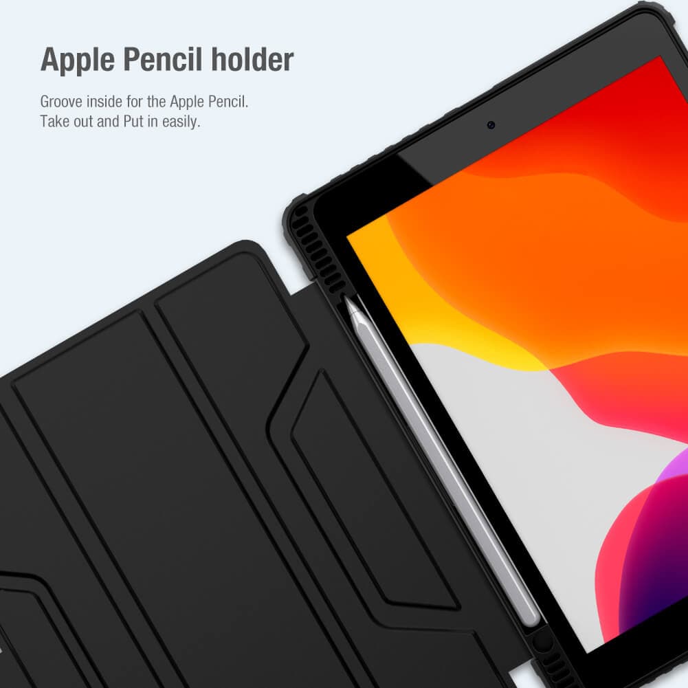 کیف آیپد iPad 10.2 2019/2020/2021 نیلکین Nillkin Bumper Leather Pro — تصویر ۶