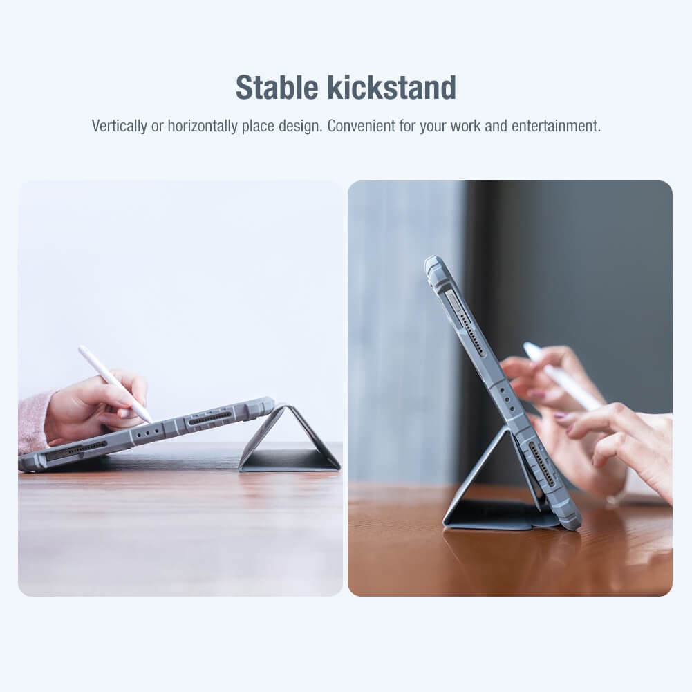 کیف آیپد iPad 10.2 2019/2020/2021 نیلکین Nillkin Bumper Leather Pro — تصویر ۷