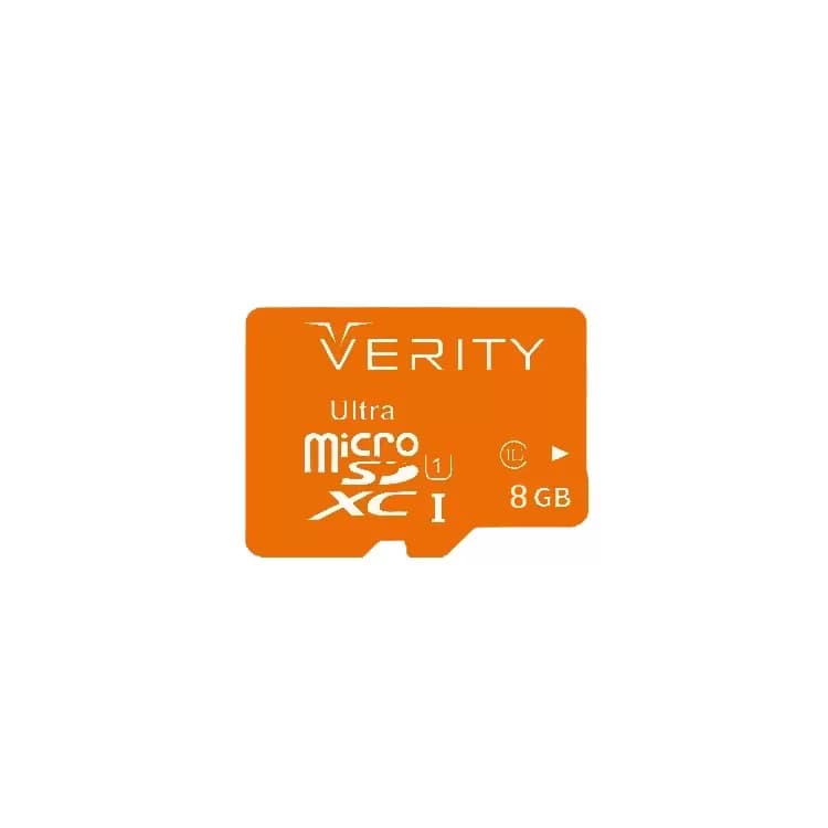 کارت حافظه MicroSDHC وریتی مدل Ultra1 کلاس 10 استاندارد UHS-I U1 سرعت 95MBps ظرفیت 8 گیگابایت