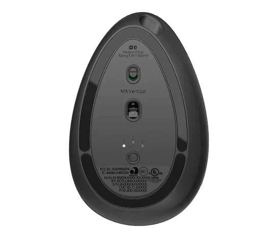 ماوس بی سیم لاجیتک مدل MX Vertical Ergonomic Mouse — تصویر ۴