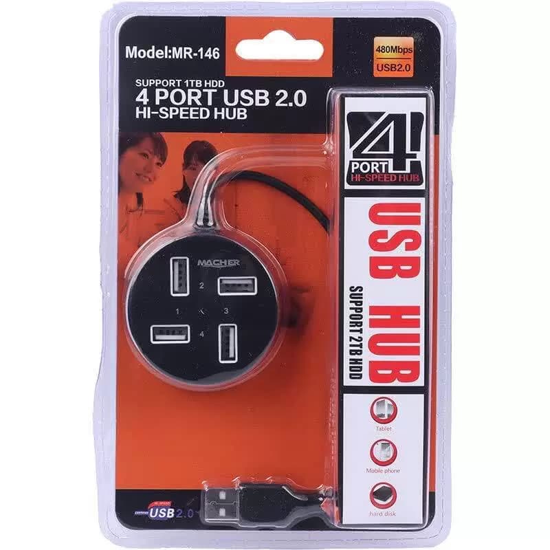 هاب 4 پورت USB مچر مدل MR-146
