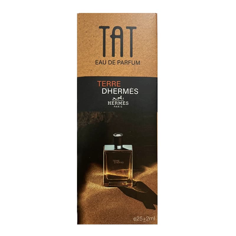 عطر جیبی مردانه تات مدل هرمس TERRE D HERMES حجم 25 میلی لیتر — تصویر ۳
