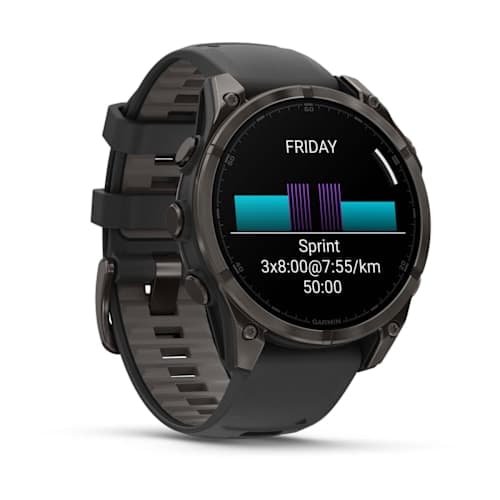 ساعت گارمین مدل Garmin Fenix 8 – 47mm AMOLED Sapphire Carbon gray — تصویر ۴