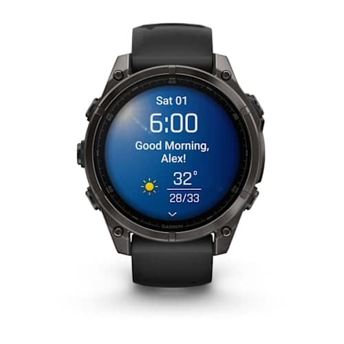 ساعت گارمین مدل Garmin Fenix 8 – 47mm AMOLED Sapphire Carbon gray — تصویر ۳