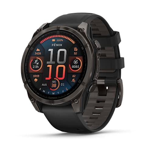 ساعت گارمین مدل Garmin Fenix 8 – 47mm AMOLED Sapphire Carbon gray