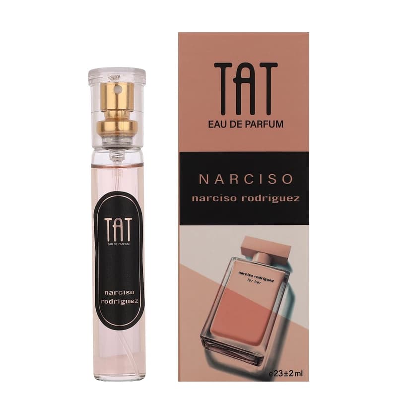 عطر جیبی زنانه تات مدل نارسیس رودریگز NARCISO RODRIGUEZ حجم 25 میلیلیتر