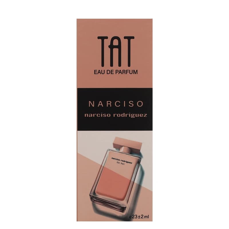 عطر جیبی زنانه تات مدل نارسیس رودریگز NARCISO RODRIGUEZ حجم 25 میلی‌لیتر — تصویر ۲