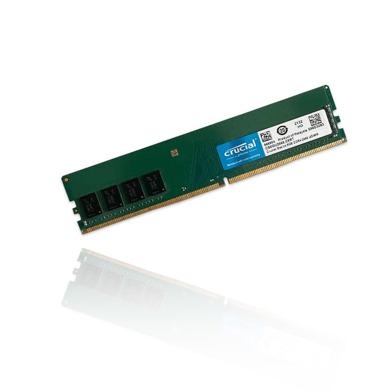رم کروشال Crucial 8GB DDR4 2666MHz CL19 استوک در حد نو با گارانتی
