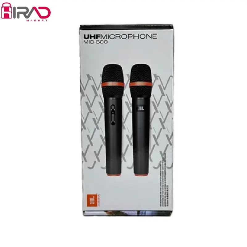 ست میکروفن بی سیم جی بی ال مدل (قدیمی) UHF MIC-300 — تصویر ۴