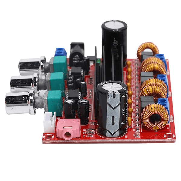 ماژول آمپلی فایر 2x50W+100W ولوم دار XH-M139 با خروجی ساب 2.1 کانال — تصویر ۲
