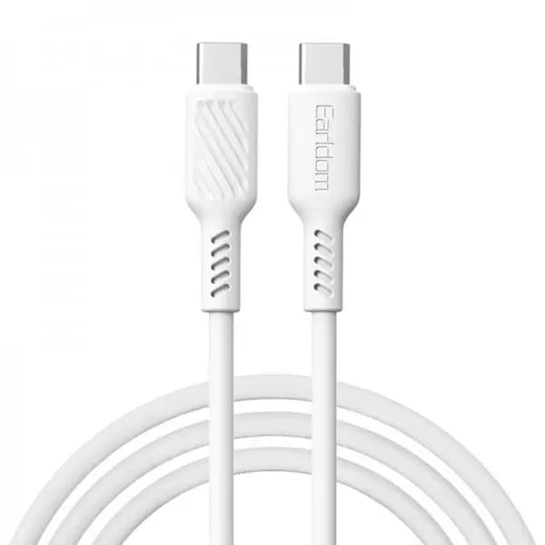 کابل دو سر تایپ سی فست شارژ 60 وات ارلدام EC-171C-C