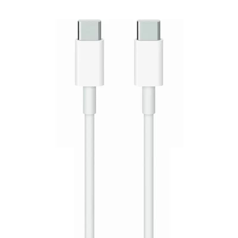 کابل دو سر تایپ سی فست شارژ 60 وات اپل A2795 طول 1 متر + سوزن سیم کارت