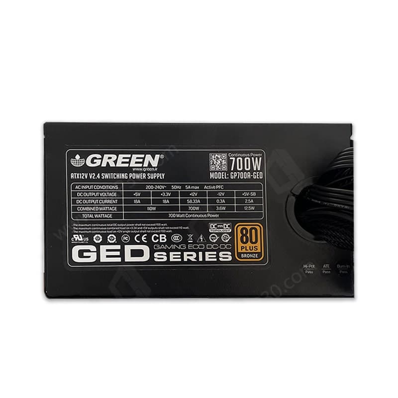 پاور گرین Green GP700A GED استوک در حد نو گارانتی 1406/11 — تصویر ۴