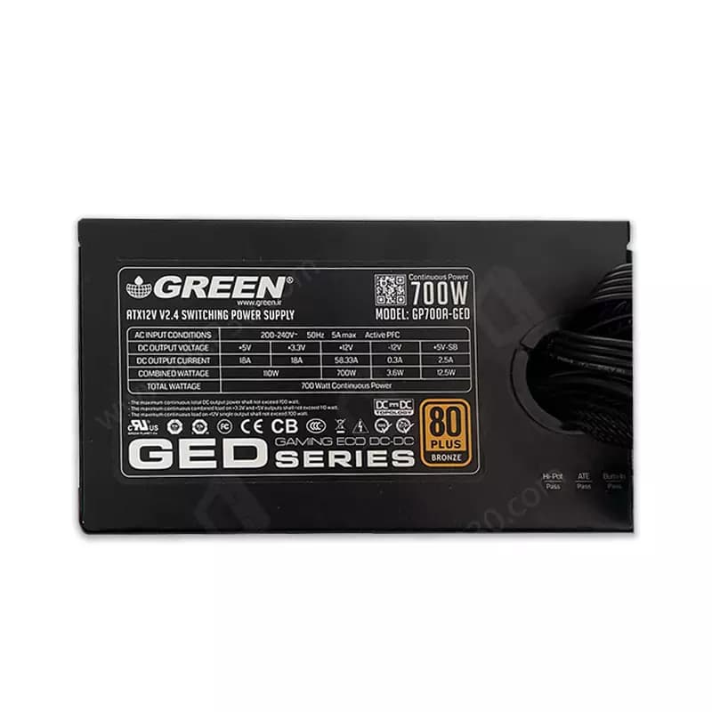پاور گرین Green GP700A GED استوک در حد نو گارانتی 1406/11 — تصویر ۹