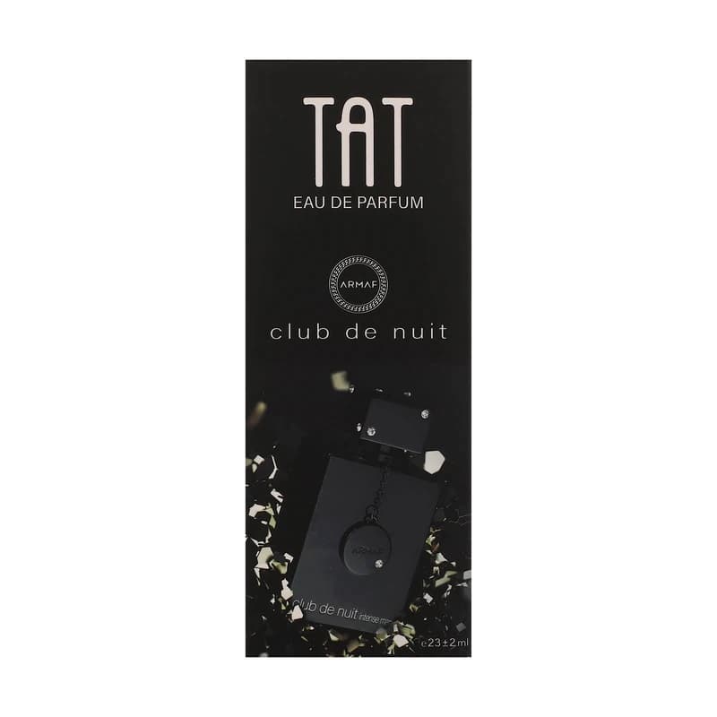 عطر جیبی مردانه تات مدل کلابد نایت CLUB DE NUIT حجم 25 میلی لیتر — تصویر ۲