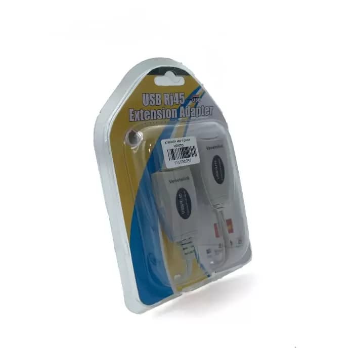 مبدل افزایش طول USB 2.0 افزاینده 45 متری طول USB تحت شبکه پاور دار آداپتور خور ونتولینک — تصویر ۷