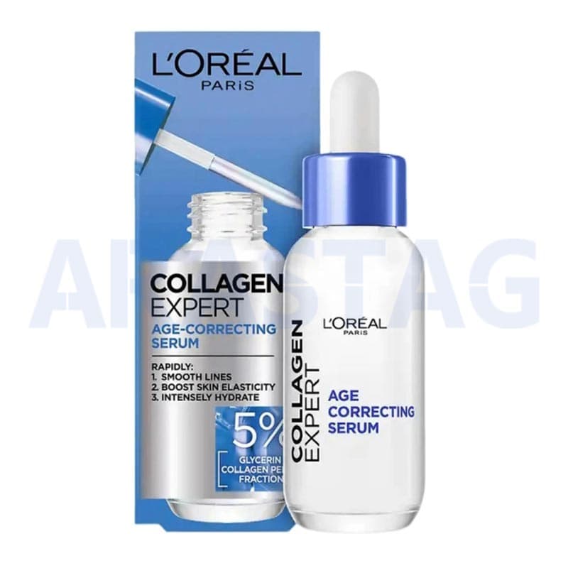 سرم ضد چروک و سفتکننده لورال Collagen Expert Loreal حجم 30 میلی — تصویر ۲