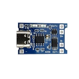 ماژول شارژر باطری لیتیومی TP4056 TYPE-C 1A
