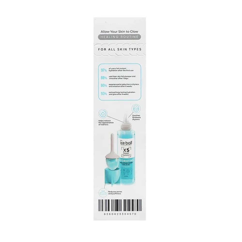 ژل آبرسان صورت حاوی سدیم هیالورونیک آیس بال مدل Hyaluronic حجم 212 میلی لیتر — تصویر ۲