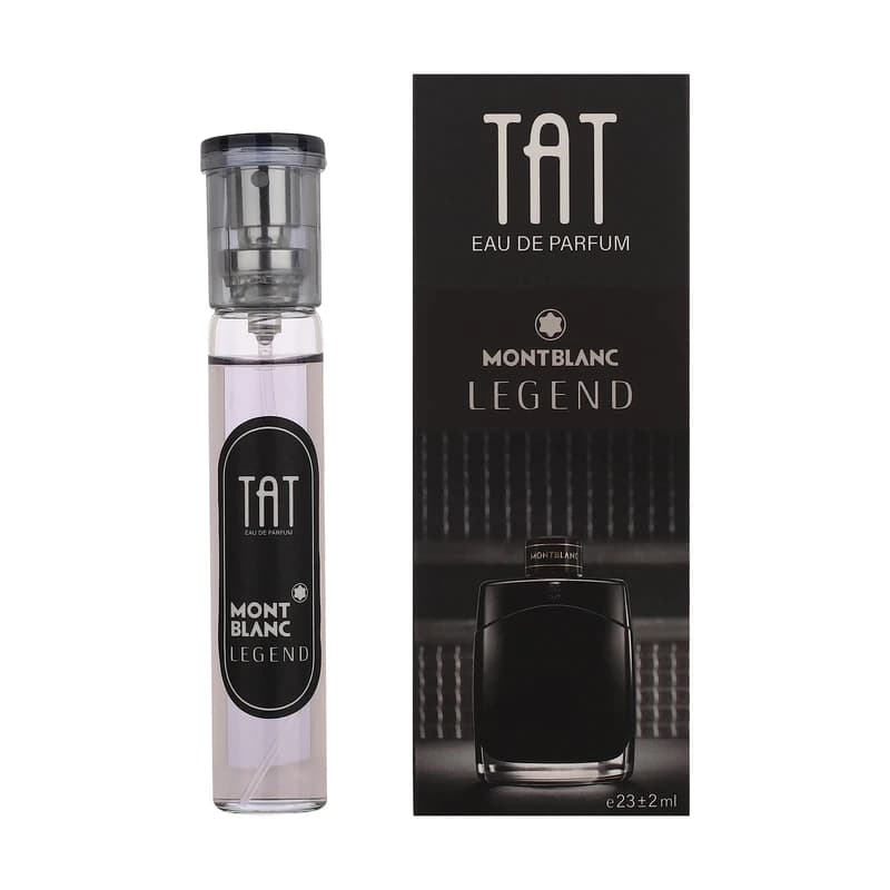 عطر جیبی مردانه تات مدل مون بلان لجند Legend Montblanc حجم 25 میلی‌لیتر — تصویر ۲