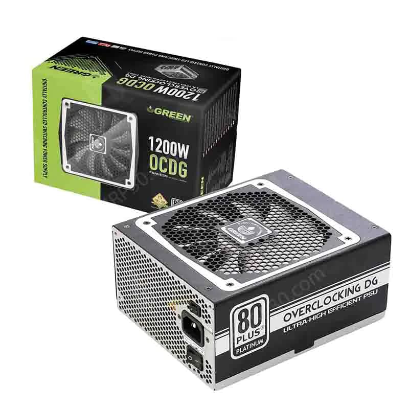 پاور 1200 وات گرین Green GP1200B OCDG 1200W استوک گارانتی تا 1412/05 — تصویر ۷
