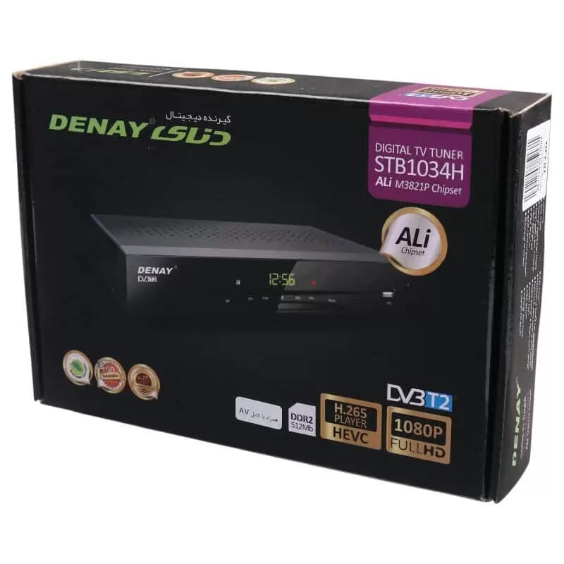 گیرنده دیجیتال DVB-T دنای مدل STB-1034H — تصویر ۴