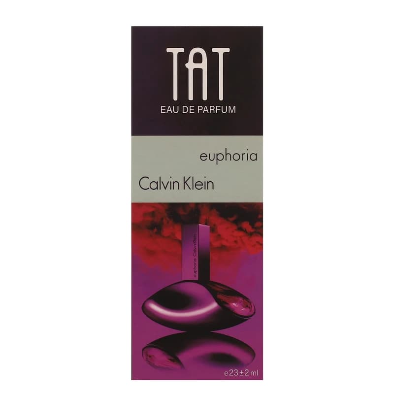 عطر جیبی زنانه تات مدل کالوین کلین ایفوریا Euphoria Calvin Klein حجم 25 میلی‌لیتر — تصویر ۲