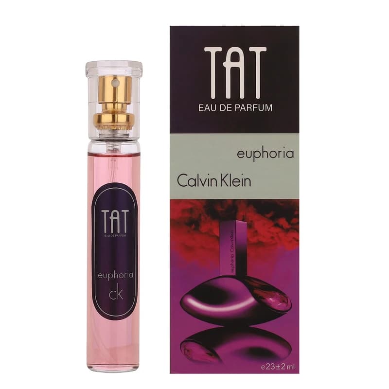 عطر جیبی زنانه تات مدل کالوین کلین ایفوریا Euphoria Calvin Klein حجم 25 میلیلیتر