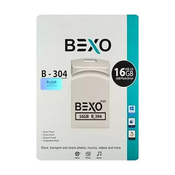 فلش مموری بکسومن مدل B-304 ظرفیت 16 گیگابایت