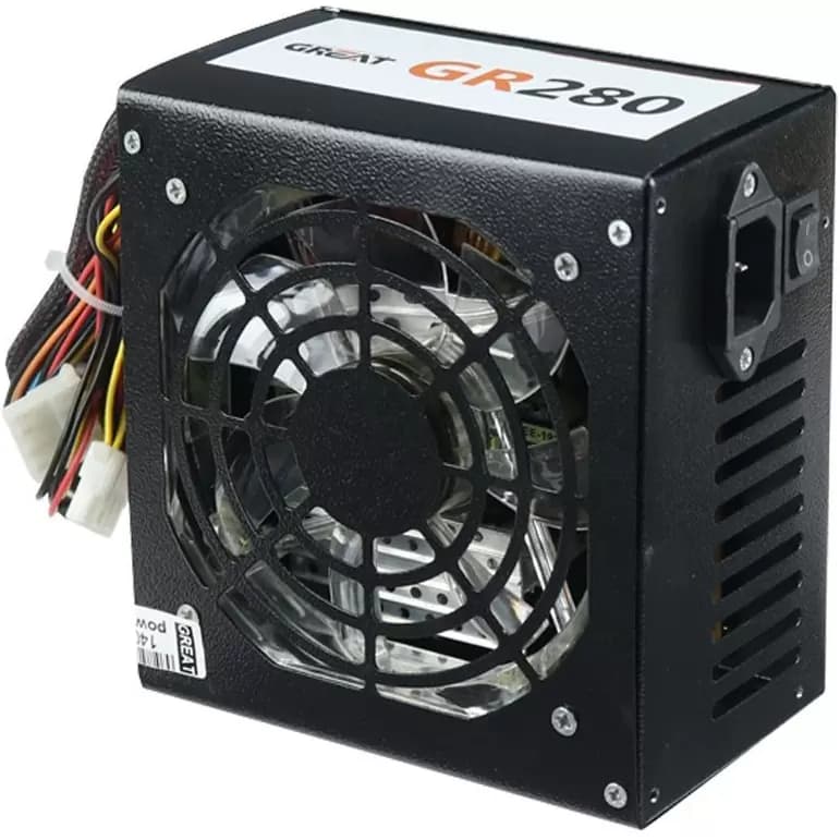 پاور کیس کامپیوتر 280 وات گریت فن بزرگ — تصویر ۲
