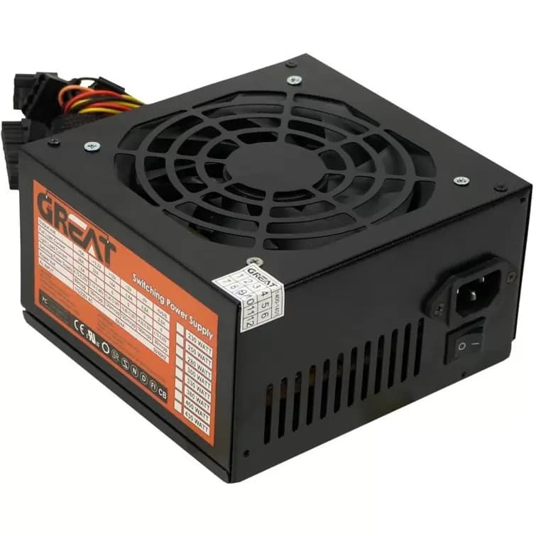 پاور کیس کامپیوتر 280 وات گریت فن بزرگ — تصویر ۴