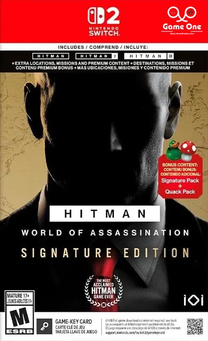 بازی Hitman: World of Assassination نسخه Signature Edition برای نینتندو سوییچ 2