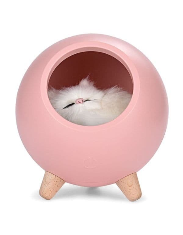 چراغ خواب فانتزی مدل PET HOUSE طرح گربه خانگی