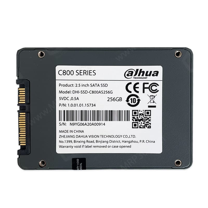 هارد اس اس دی داهوا Dahua C800A 256GB SSD استوک در حد نو — تصویر ۲