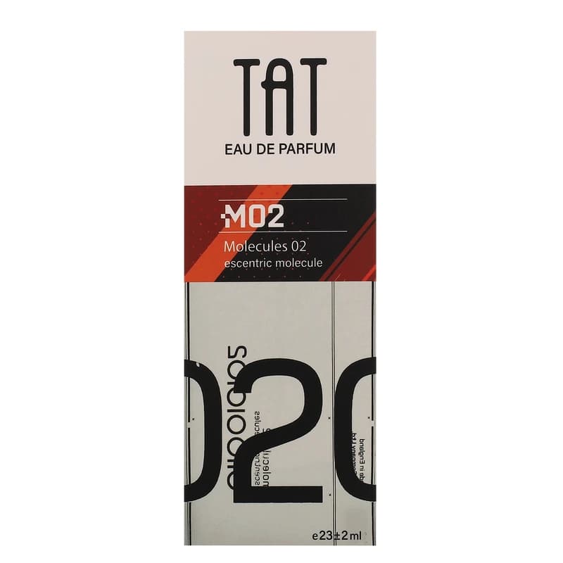 عطر جیبی مردانه تات مدل مولکول Molecules 020 حجم 25 میلی لیتر — تصویر ۲