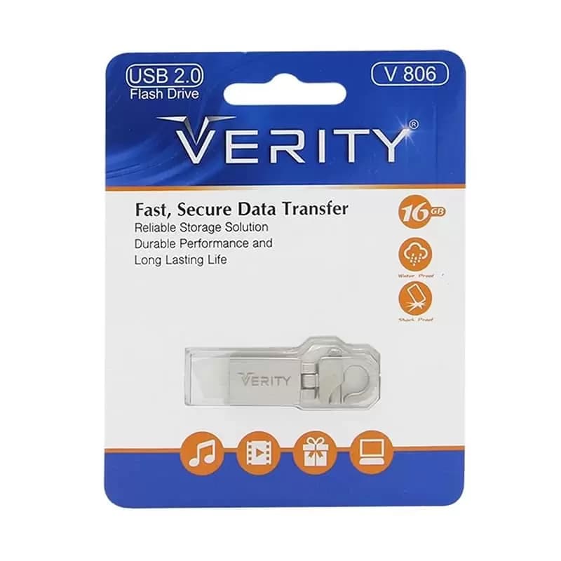 فلش مموری وریتی مدل V806 ظرفیت 16 گیگابایت — تصویر ۵