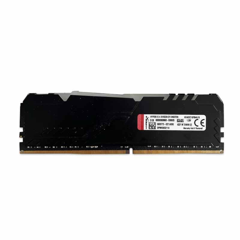 رم Kingston Fury HyperX 16GB DDR4 3200Mhz استوک در حد نو — تصویر ۱۱