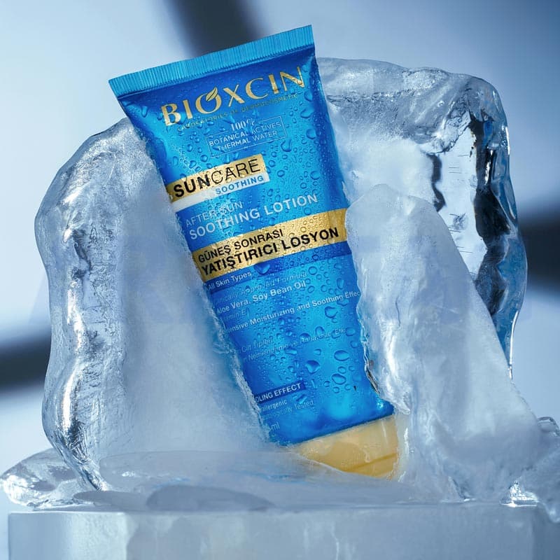 لوسیون بدن بعد آفتاب بیوکسین Bioxcin مرطوب کننده و تسکین دهنده 200 میلی — تصویر ۲