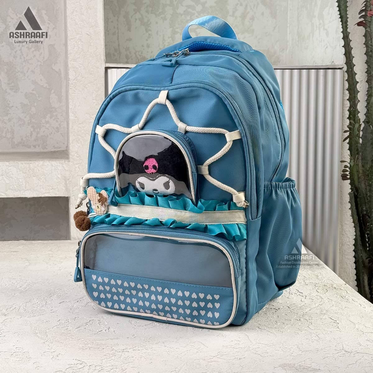 کوله پشتی دخترانه عروسکی Backpack A26 — تصویر ۴
