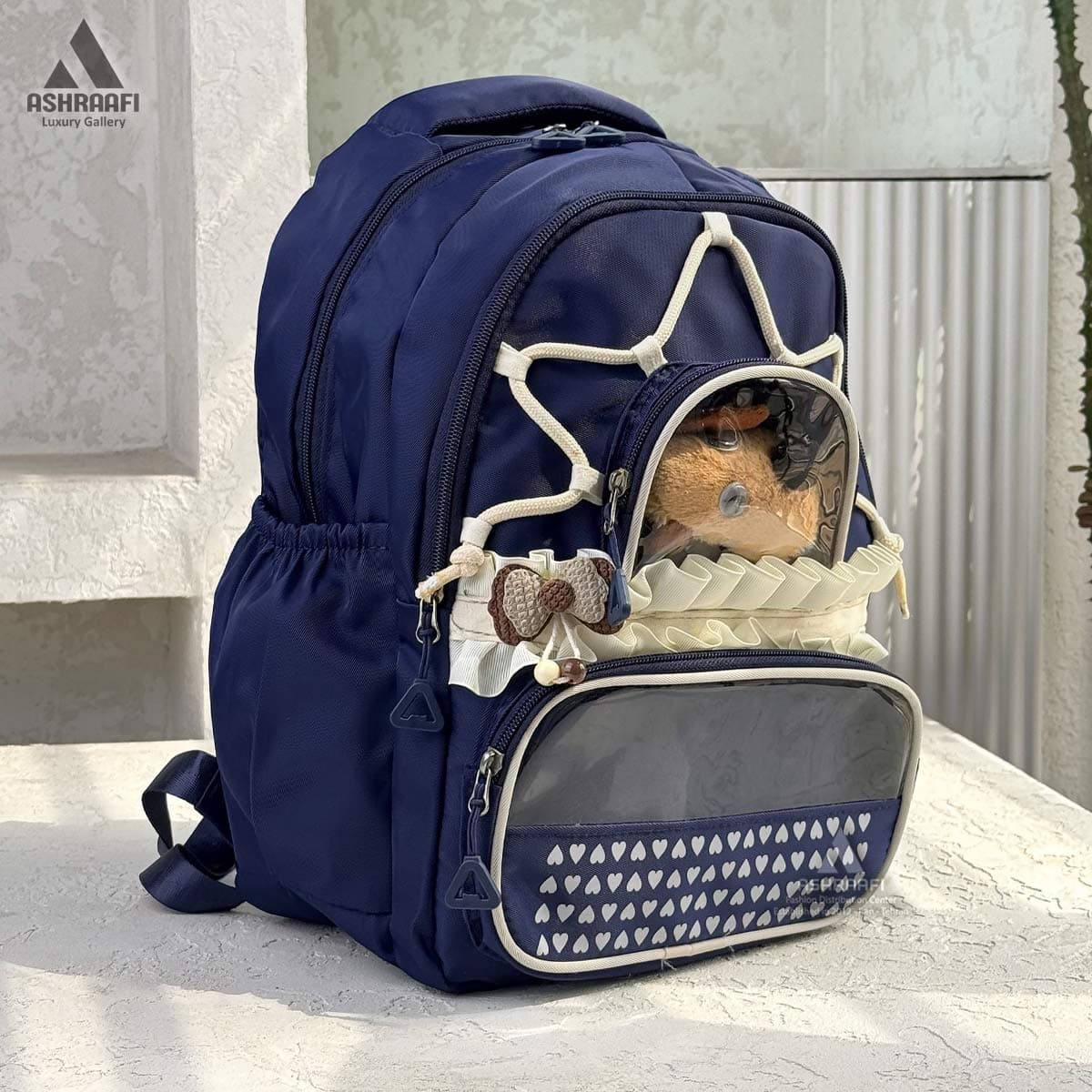 کوله پشتی دخترانه عروسکی Backpack A25 — تصویر ۲