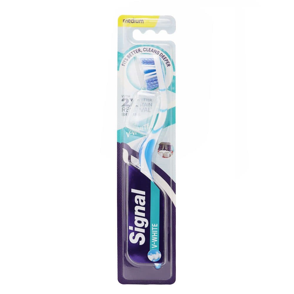 مسواک سیگنال مدل V-White برس متوسط