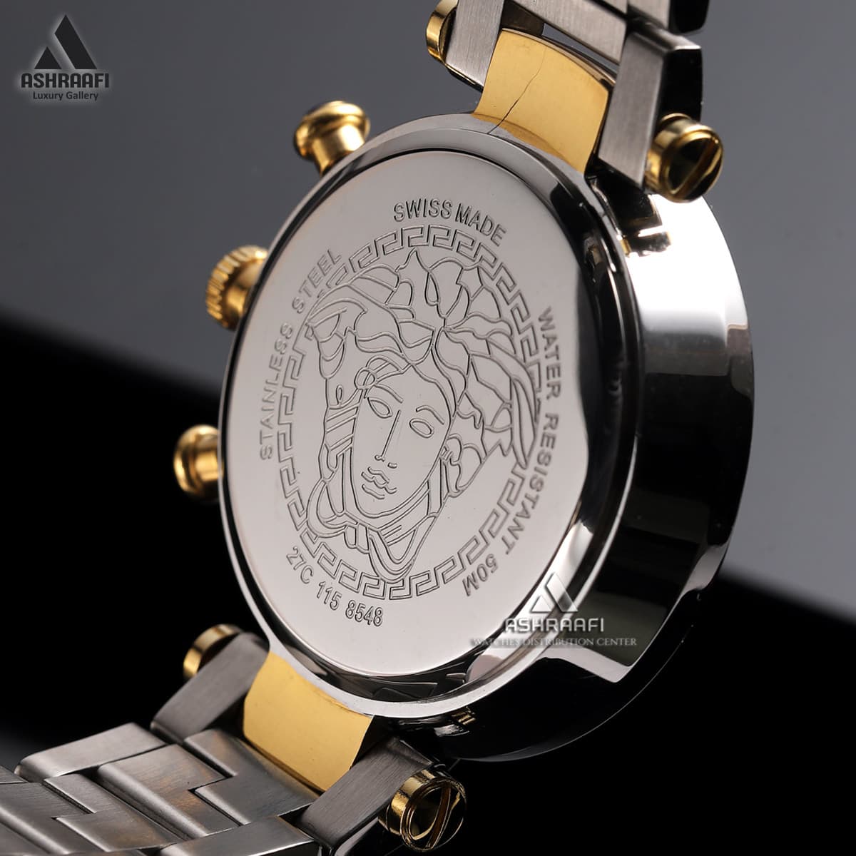 ساعت ورساچه دست دوم Versace Two Tone Revive RgGW-ST — تصویر ۵