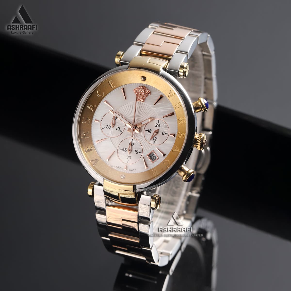 ساعت ورساچه دست دوم Versace Two Tone Revive RgGW-ST — تصویر ۳