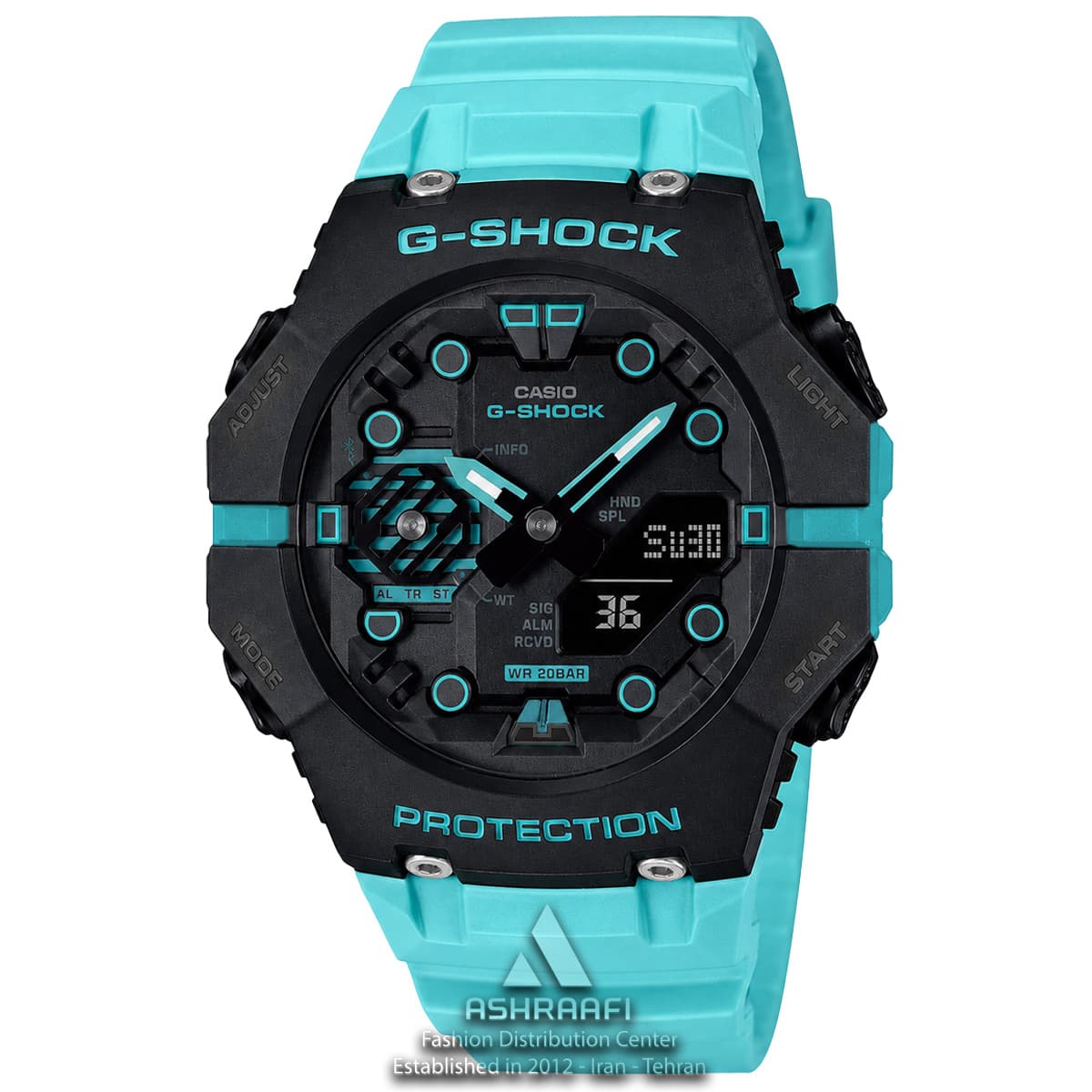 ساعت جی شاک آبی Casio G-Shock GA-B001-KB