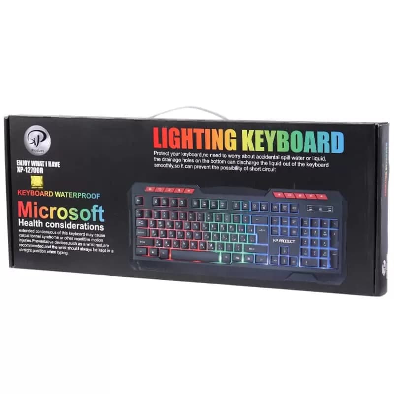 کیبورد گیمینگ ایکس پی-پروداکت مدل 12700R — تصویر ۸