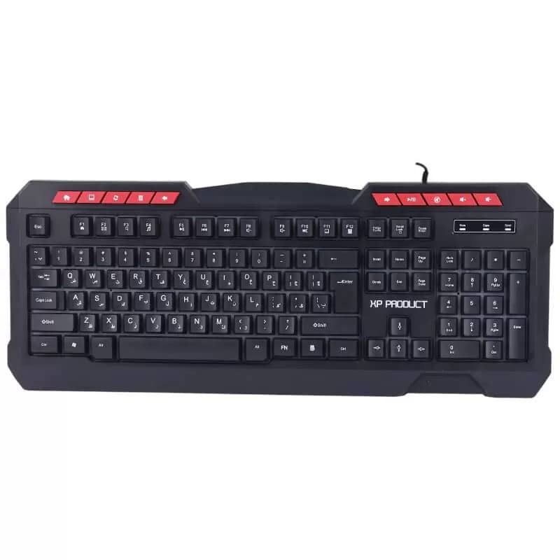 کیبورد گیمینگ ایکس پی-پروداکت مدل 12700R — تصویر ۴