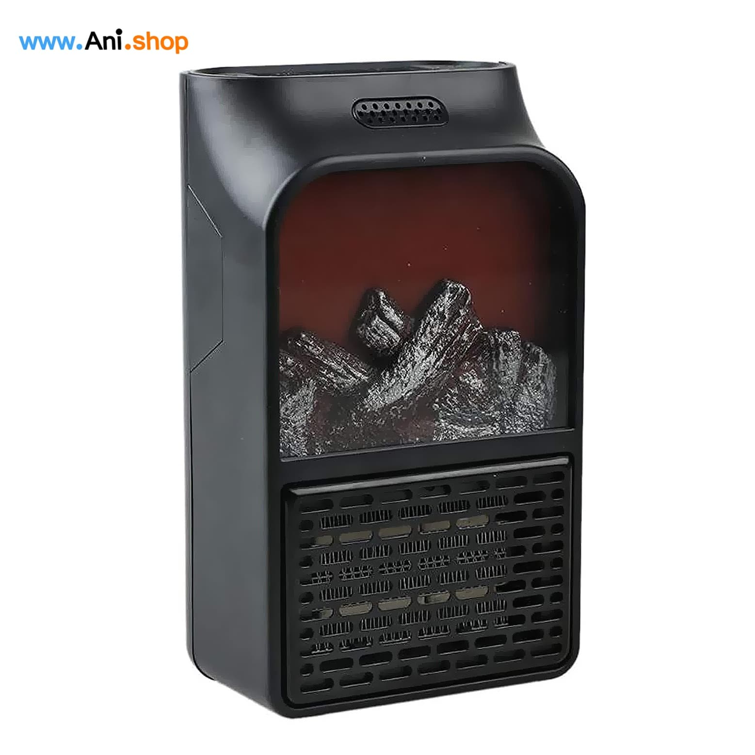 فن هیتر پرتابل شومینه ای 1000w وات ریموت دار — تصویر ۳