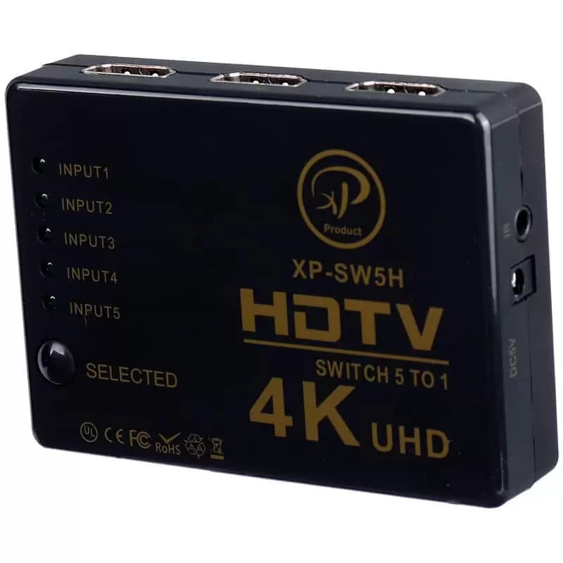 سوییچ 5 پورت HDMI ایکس پی پروداکت XP-SW5H