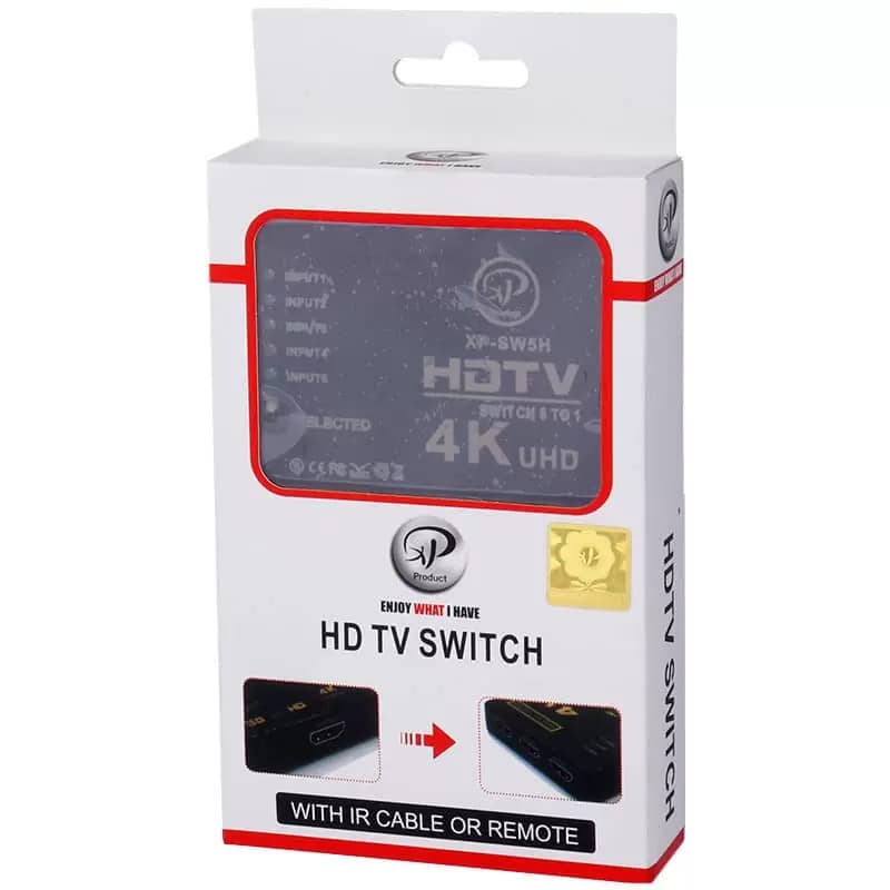 سوییچ 5 پورت HDMI ایکس پی پروداکت XP-SW5H — تصویر ۸