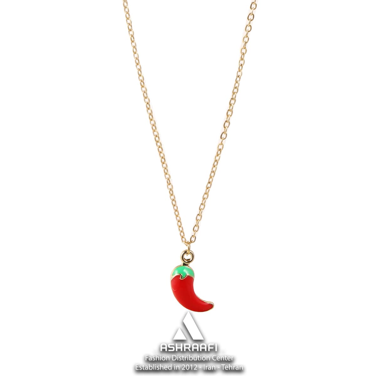 گردنبند فلفل قرمز Red chili pepper necklace